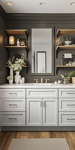 Great quality bathroom cabinets are why The Cabinet Saver is one of the Nation's largest online wholesale cabinet company Great quality bathroom cabinets are why The Cabinet Saver is one of the Nation's largest online wholesale cabinet company