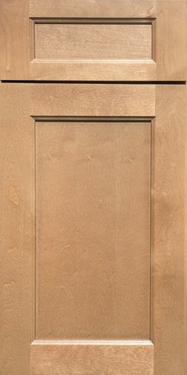 Sunny Maple Shaker door
