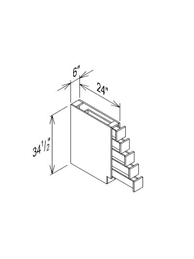 Base Small Drawer Cabinet