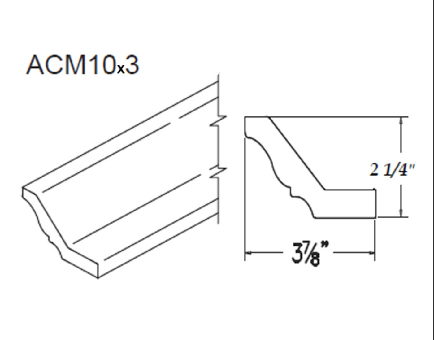 Moldings - Large Crown - 3