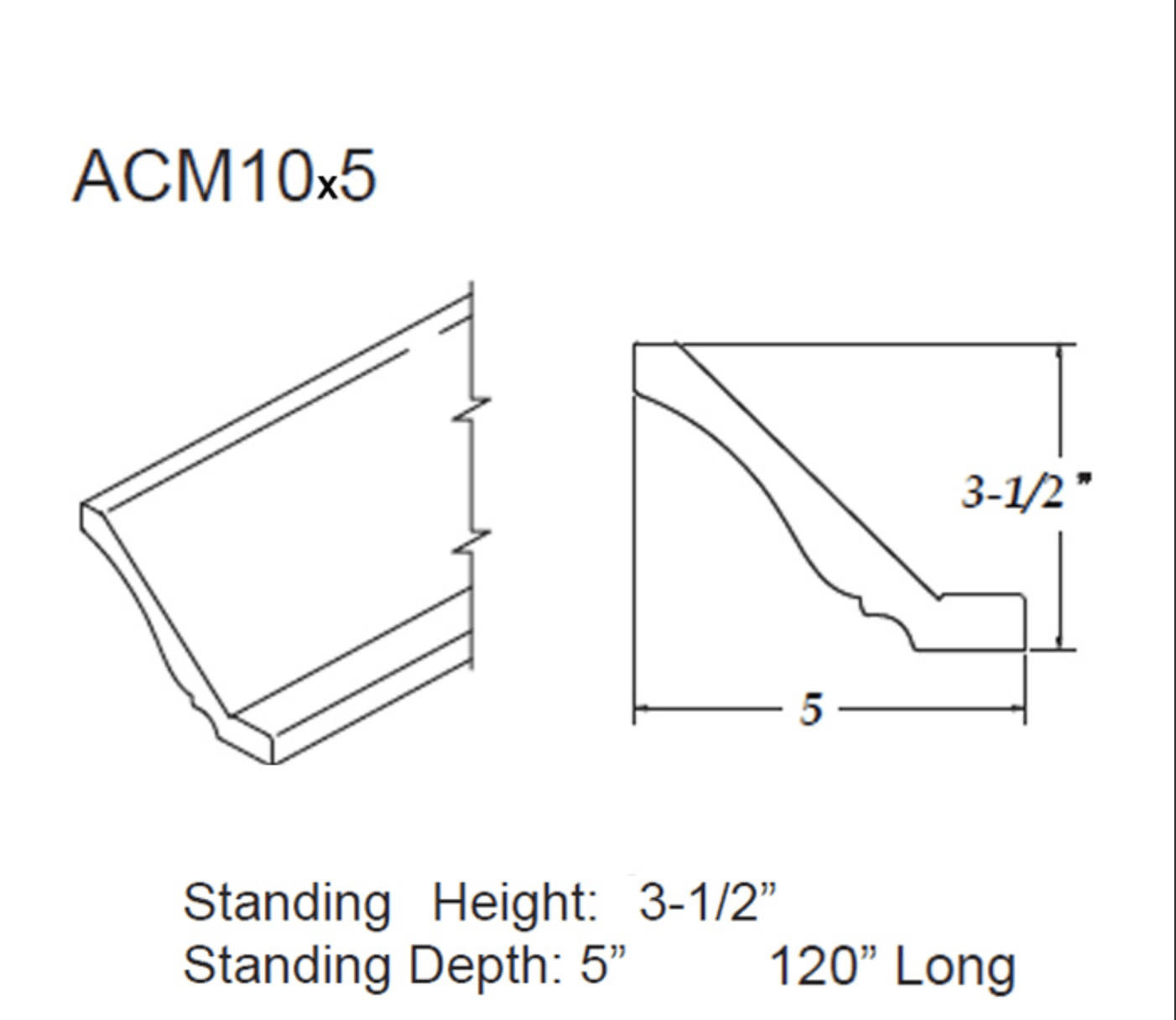 Moldings - Large Crown -5