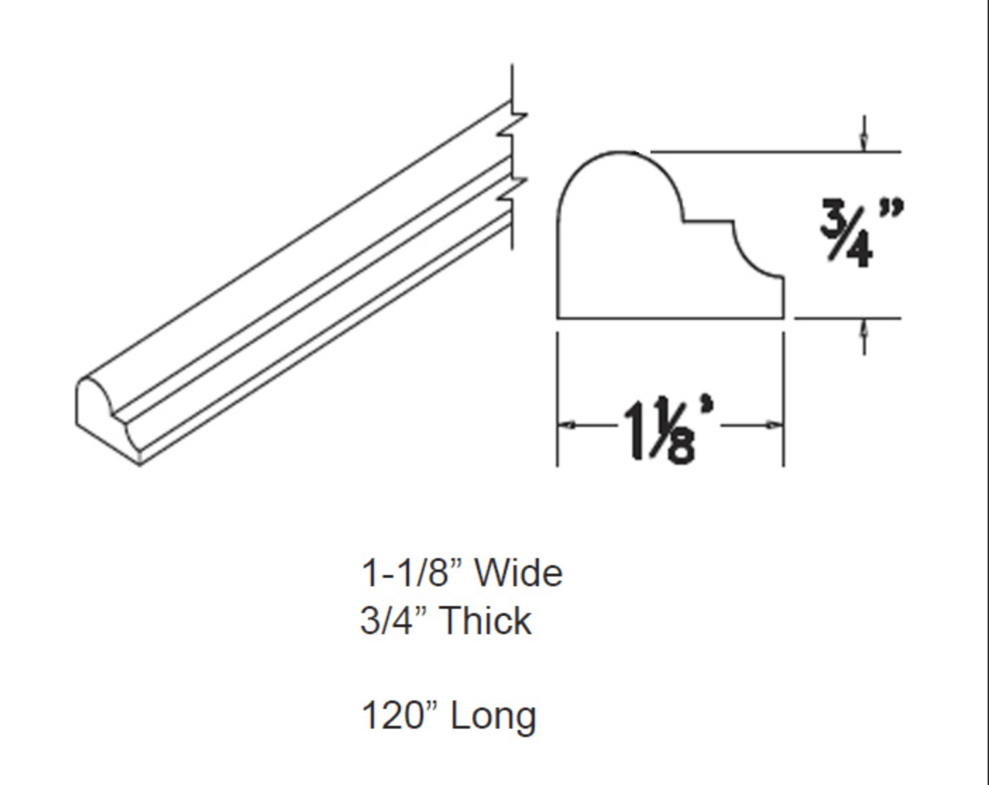 Moldings - Chair Rail